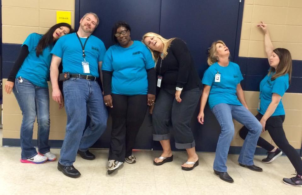 The Central Office Staff Tired After Testing